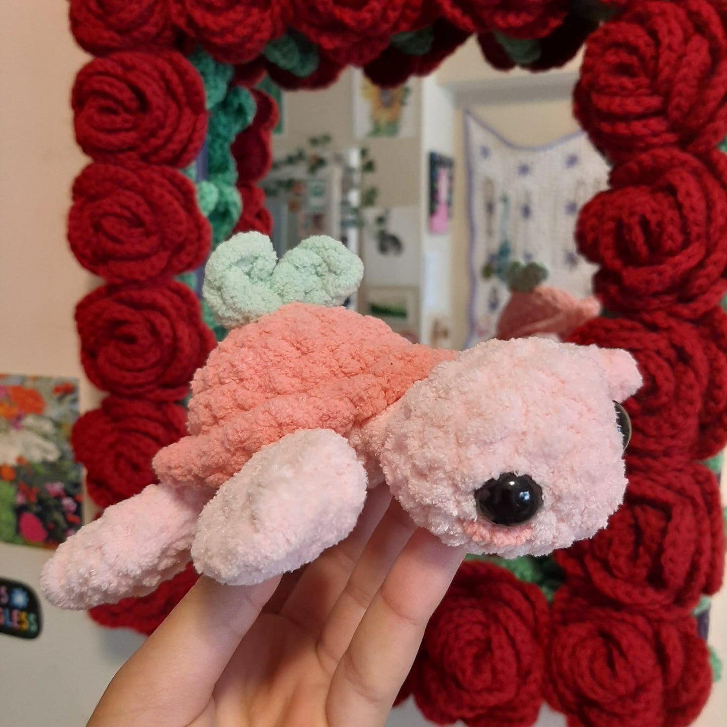Strawberry Turtle Plushie - 1