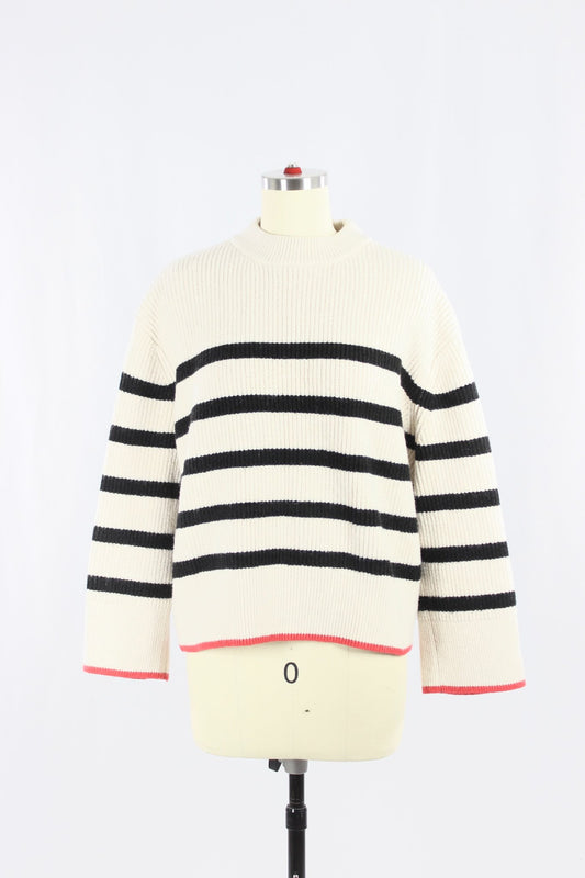 ZARA Striped Sweater - 1