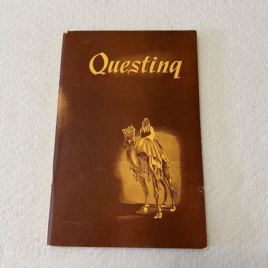 Questing: A Book of a Thousand and One Delights Cookbook - 1