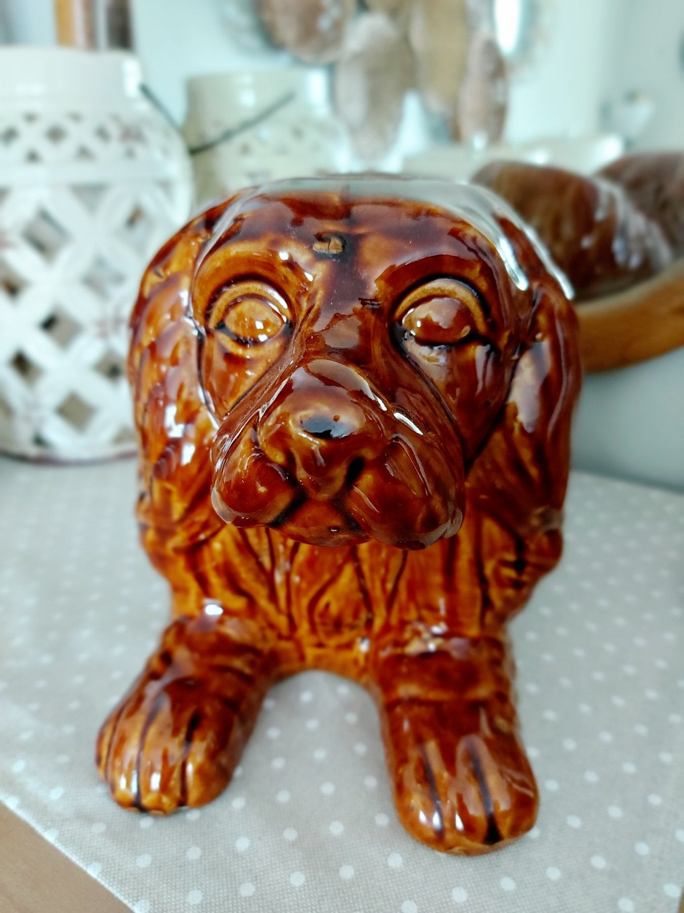 Spaniel Dog Planter - 2