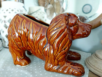 Spaniel Dog Planter - 3