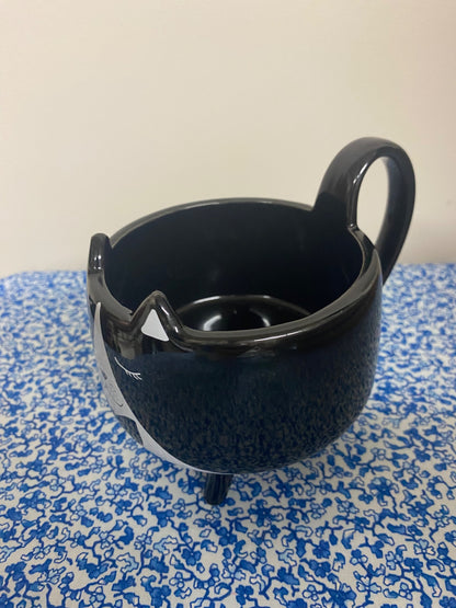 Tuxedo cat mug planter - 2