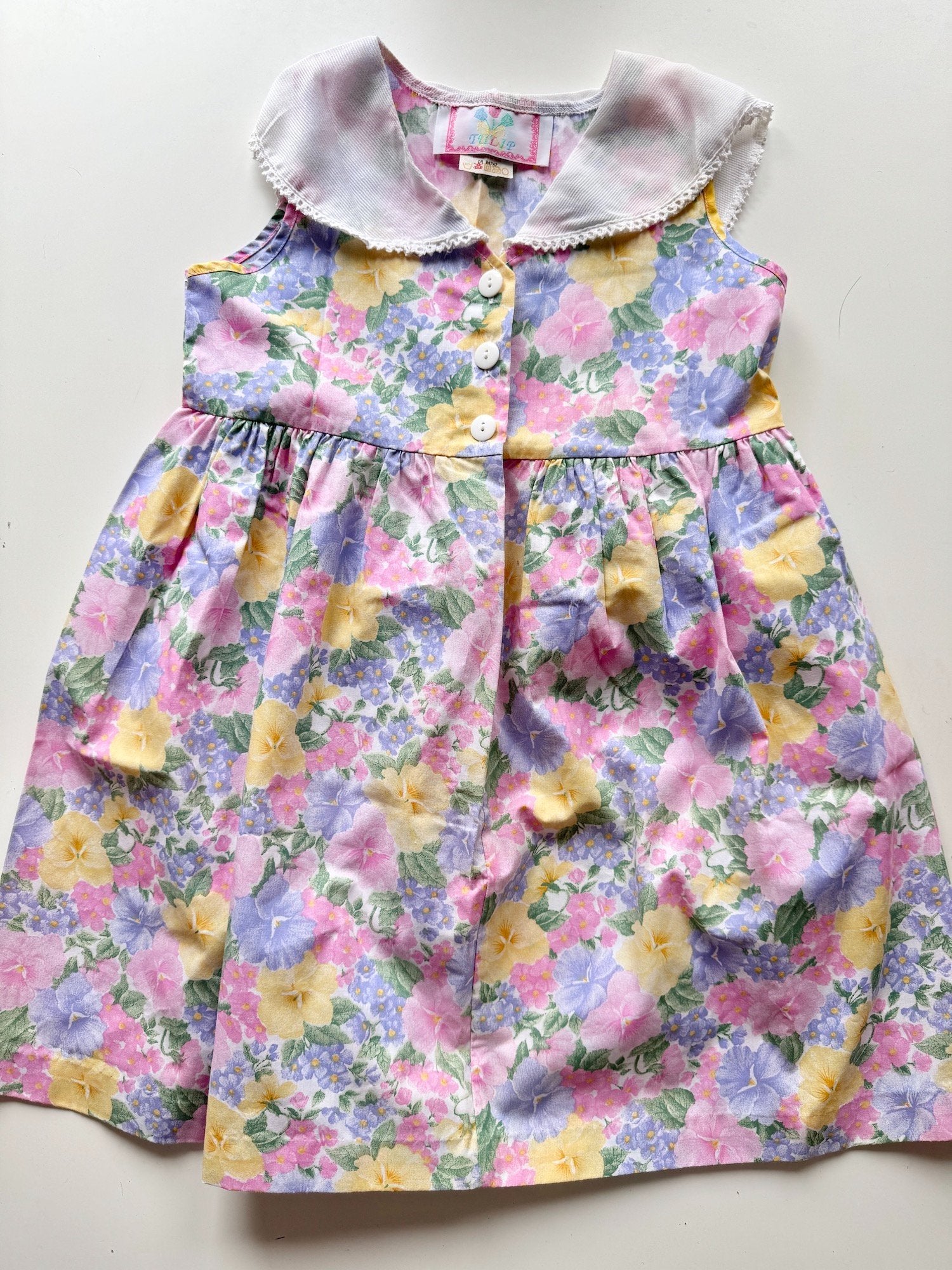 0328 Girls' Tulip dress - 1