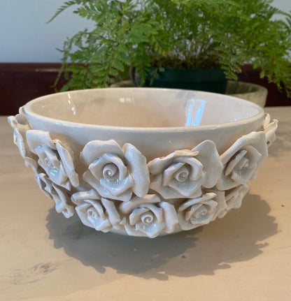 Vintage Italian Rose Bowl