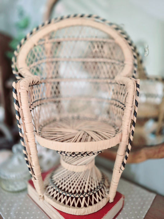 Boho plant chair large
