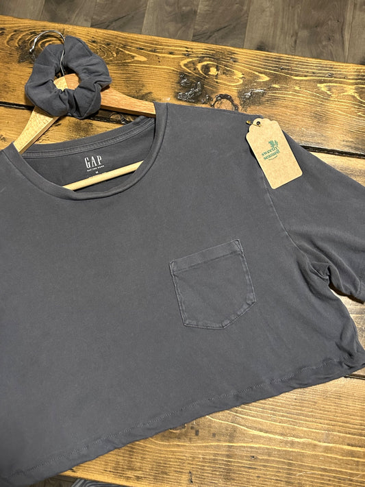 the little charcoal tee set