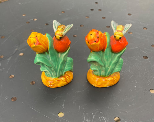 Spring Salt and Pepper Shakers