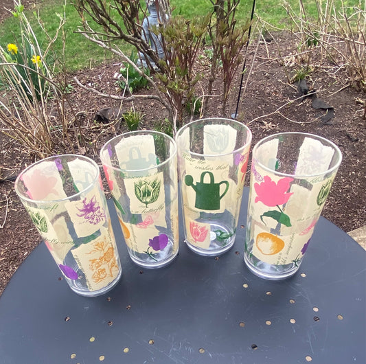 Spring Patio Glass