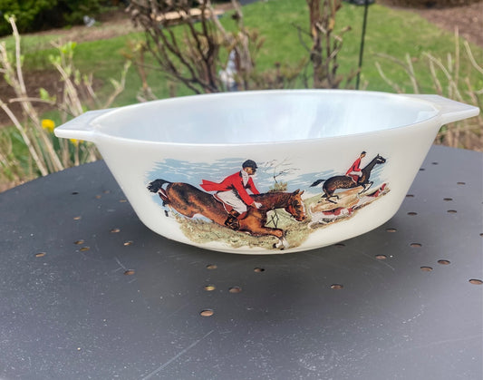 Pyrex “Tally Ho” Casserole