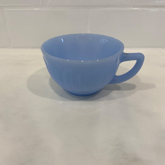 Delphite Blue Pyrex Cup