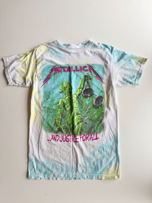 0519 Metallica tie dye t-shirt