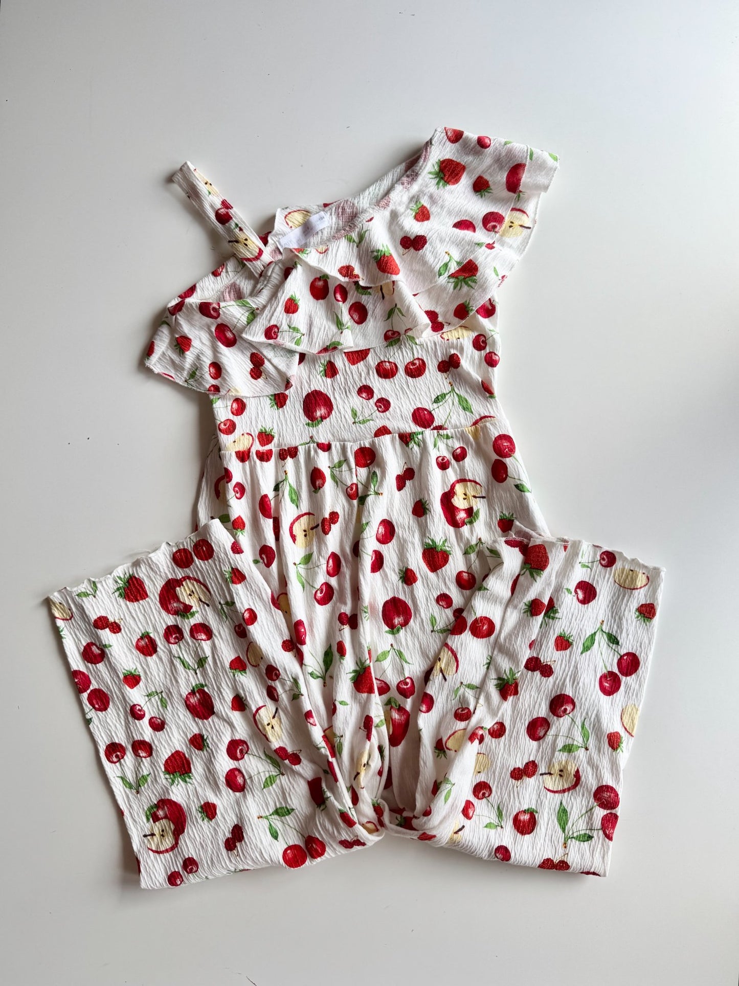 0519 Zara cherry jumpsuit
