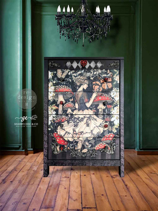 Decoupage Fibre- Enigmatic Realm