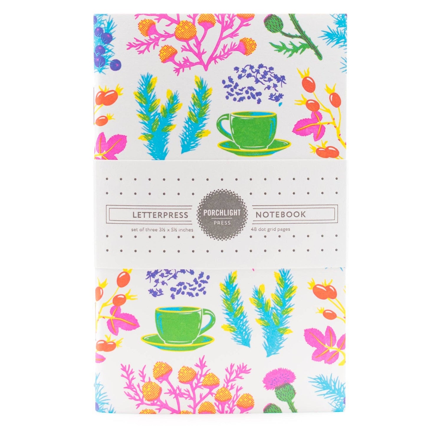 Notebook: Vibrant Life Series - Pocket Notebook (Set of 3): Plain Pages