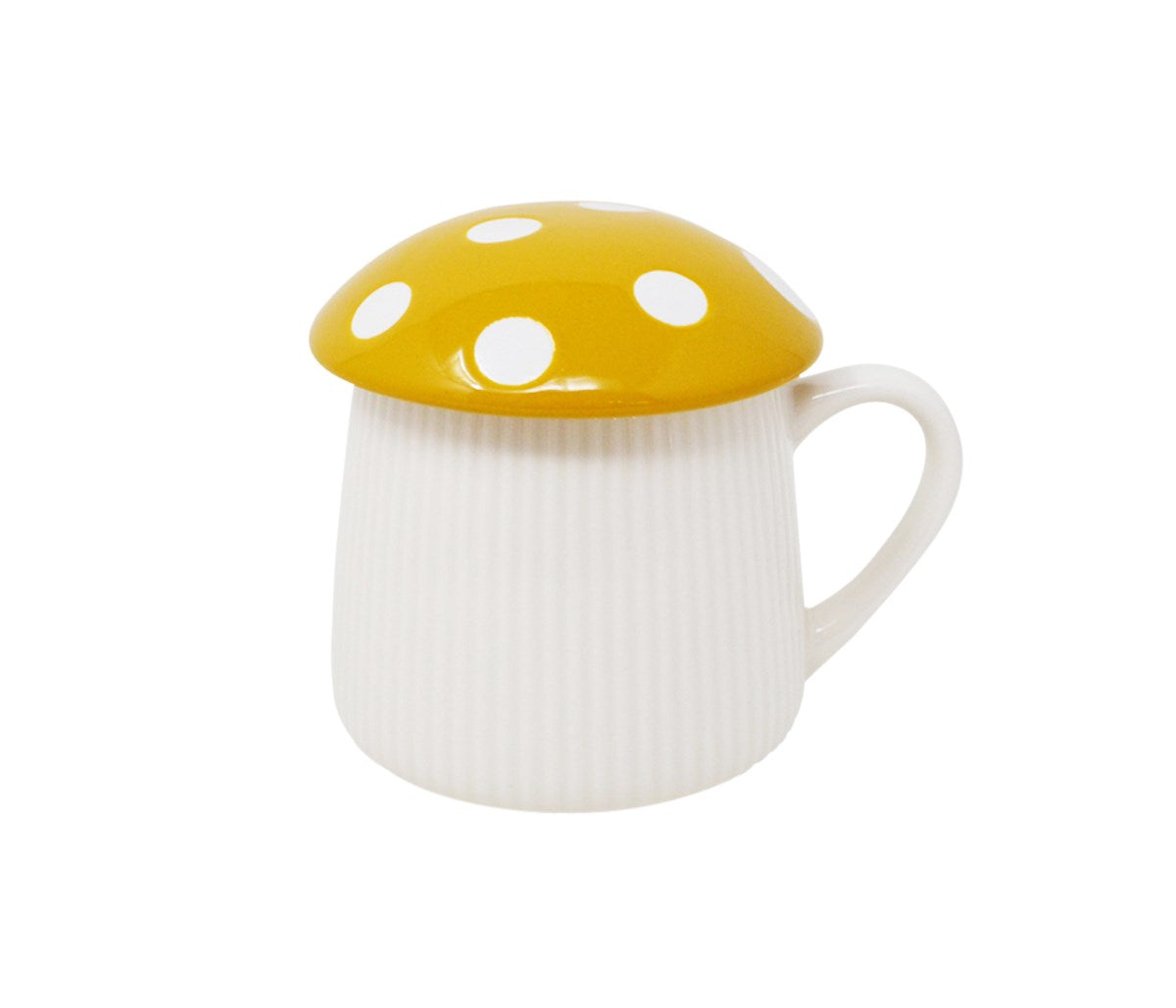 Mustard Mushroom Mug