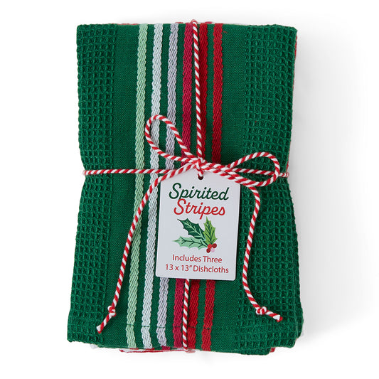 Spirited Stripes Heavyweight Essentials Dishcloth