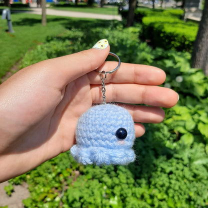 Blue Octo Keychain