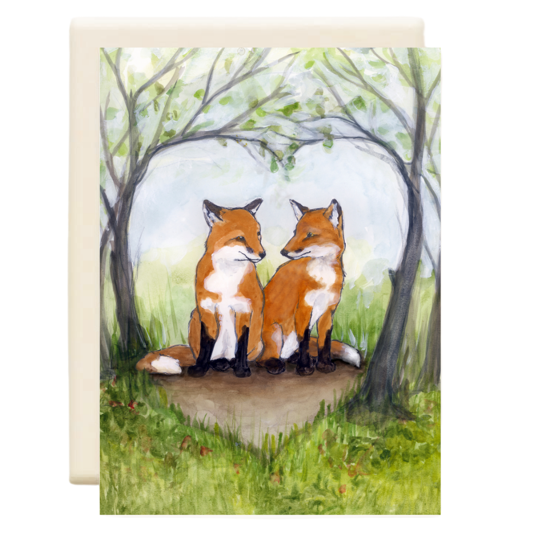 Fox Fair | Love Greeting Card