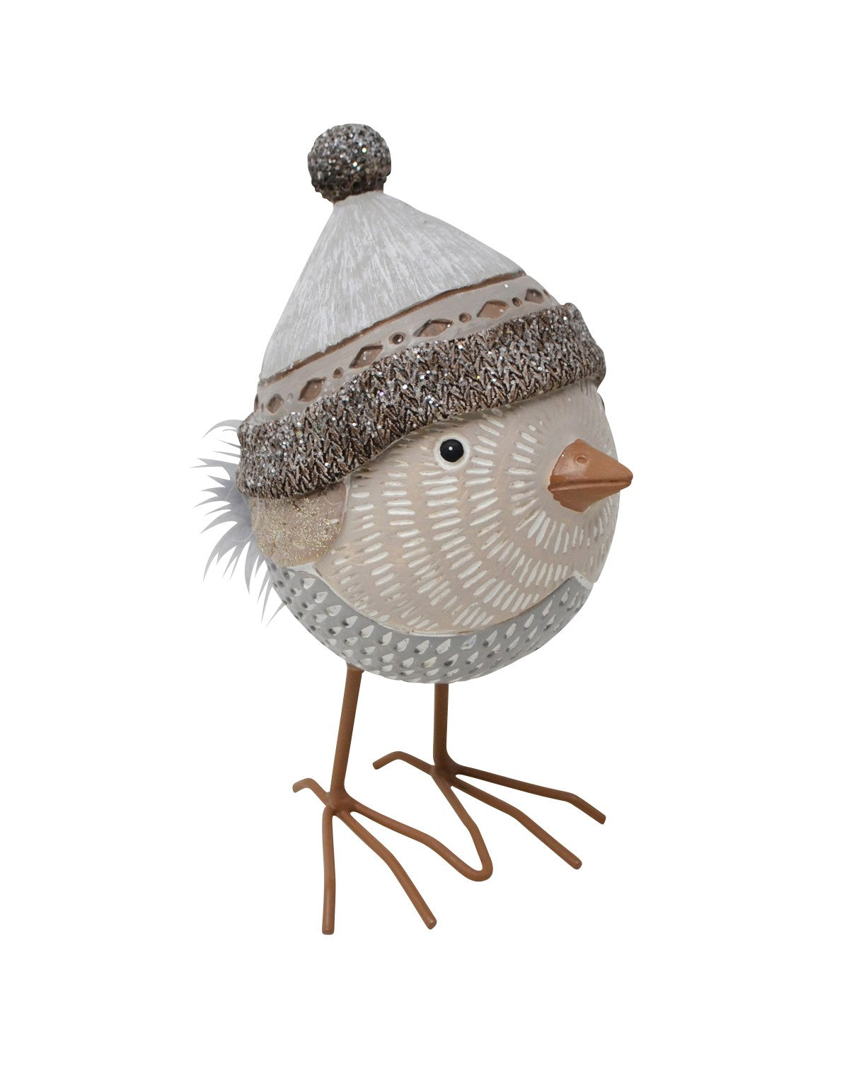 Bird with Beige Hat