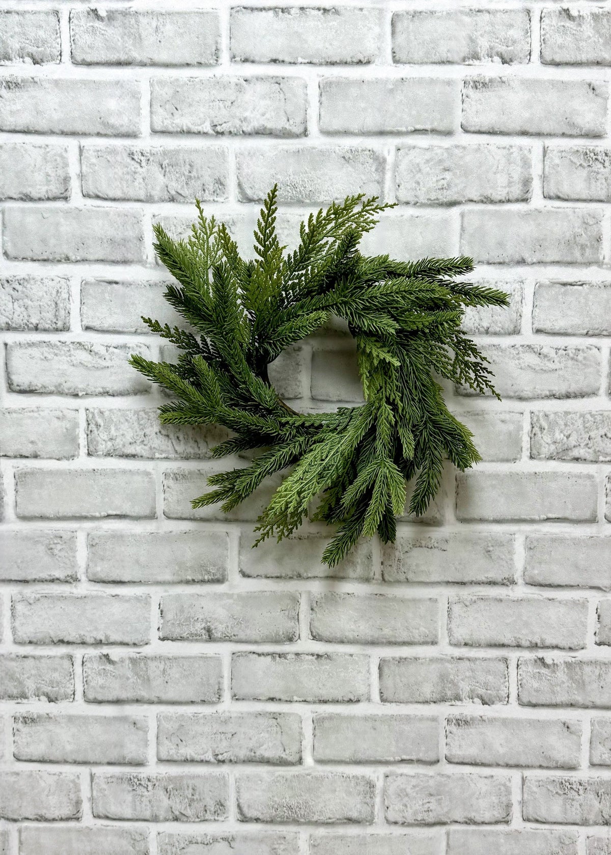 3.5" Spruce and Cedar Candle Ring