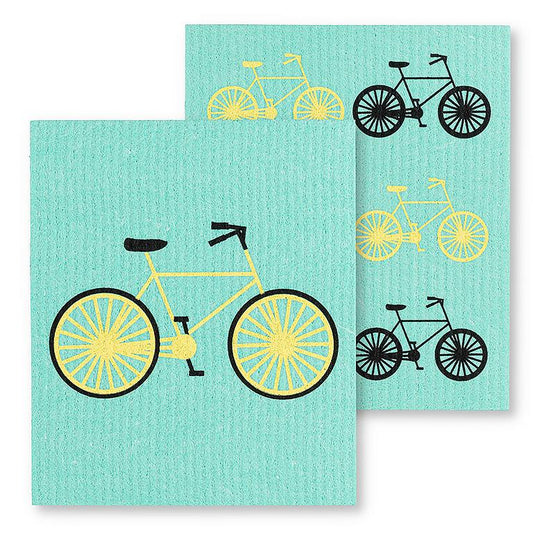 Bicycle Dishcloths-set of two