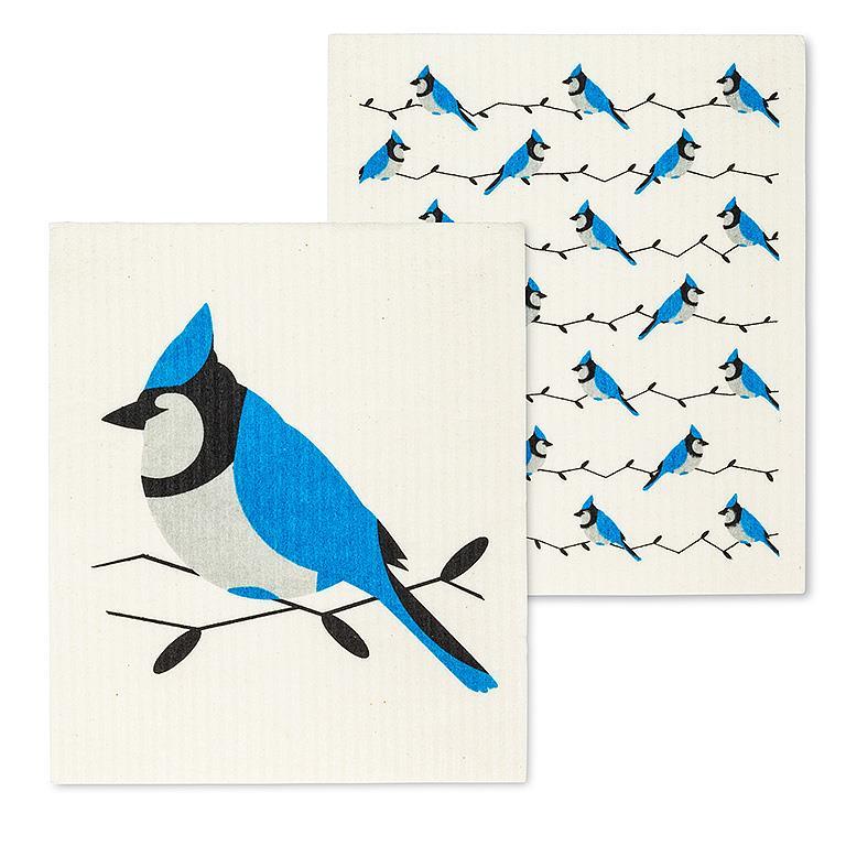 Blue Jay Swedish Dishcloths Set of 2