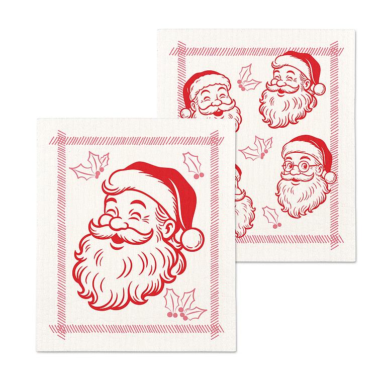 Santa Dishcloth
