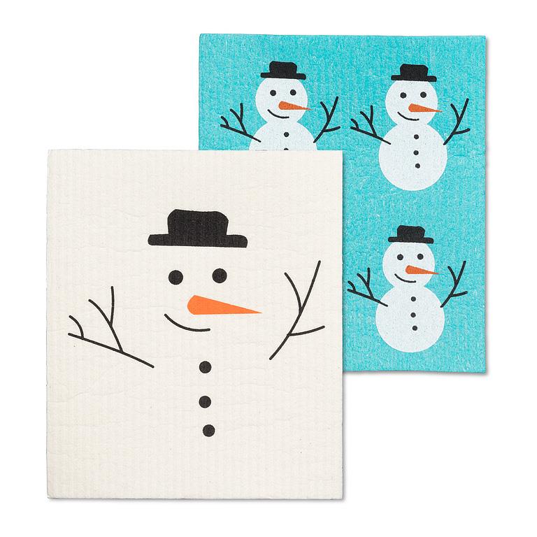 Snowman Dishcloths