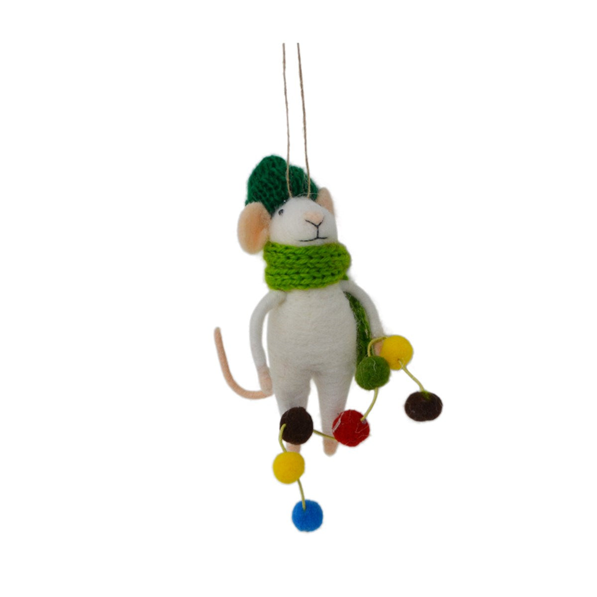 mouse with Garland Ornament