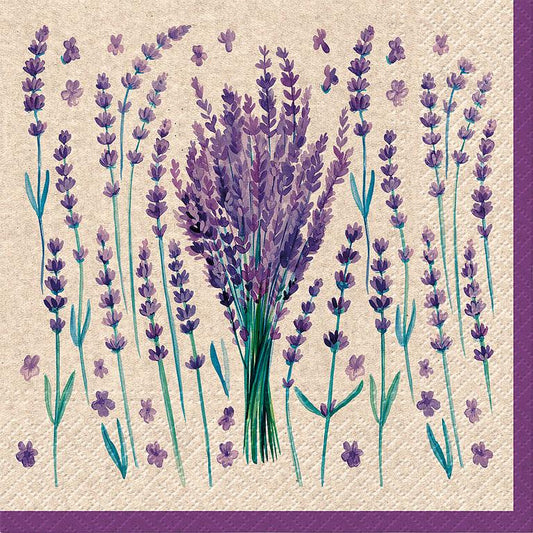 We Care Lavender Charm Napkins