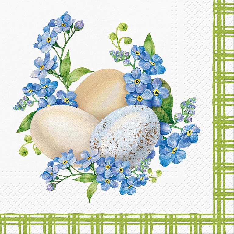Eggs & Forget Me Nots Napkins