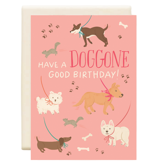 Doggone Birthday Card
