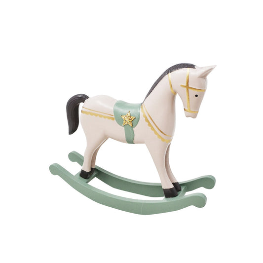 Teal Rocking Horse