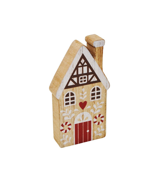 Wooden Gingerbread House Small