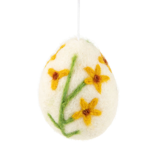 Felt egg Ornament