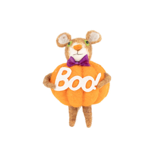 Felt brown bear