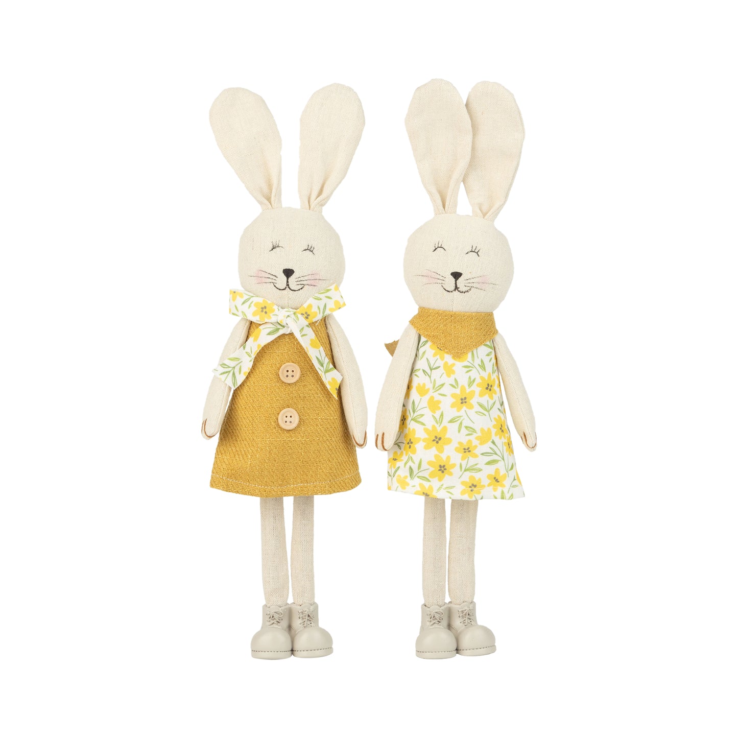 fabric standing bunny