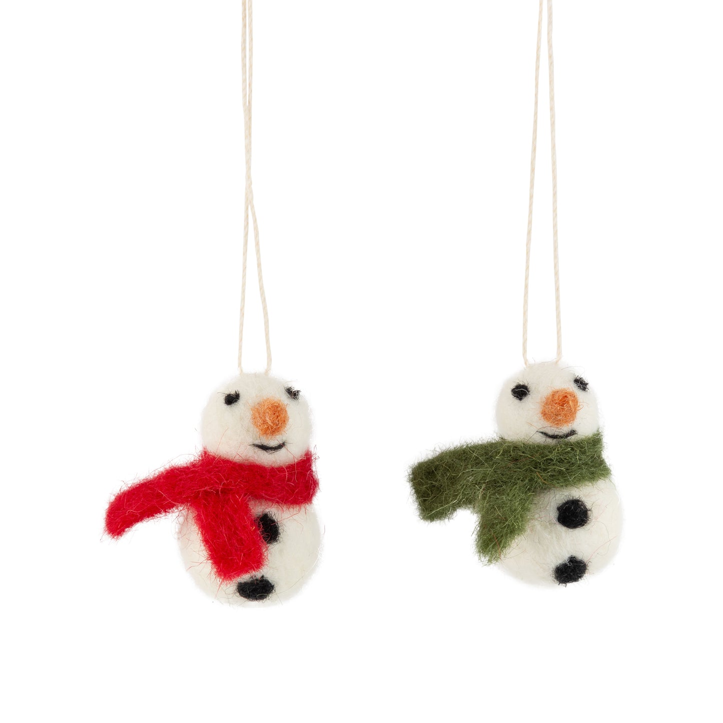 Felt Snowman Ornament