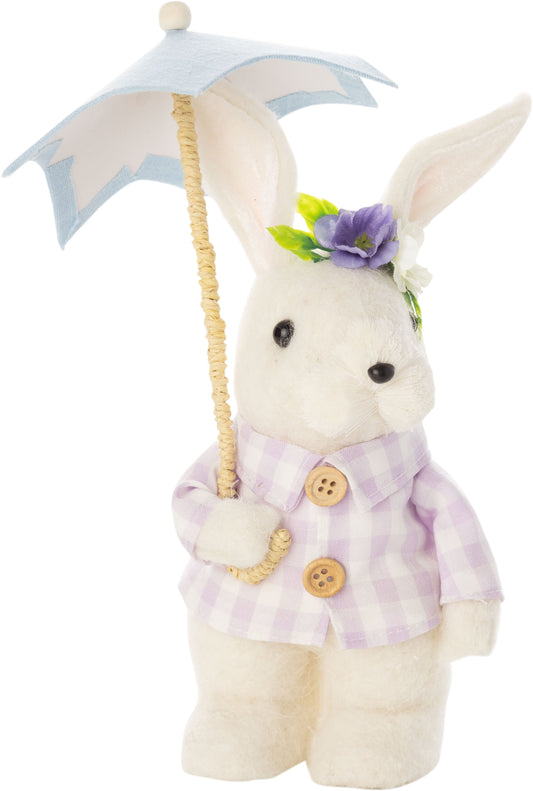 Grass covered bunny