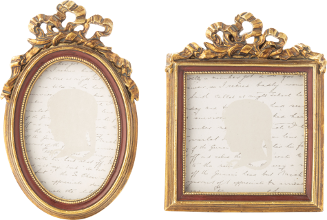 Antique Gold Mini Frame