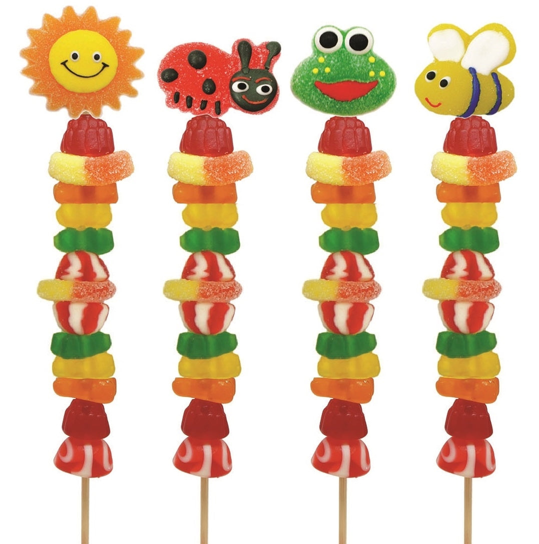 Gummy Garden Candy Kabob