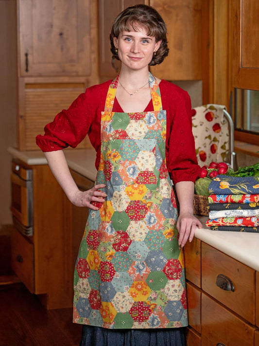 County Fair Patchwork Chef Apron - Multi
