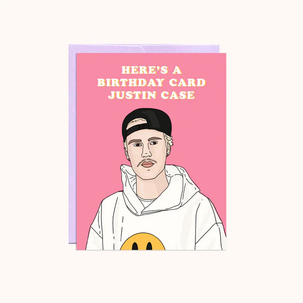 Justin Birthday Card