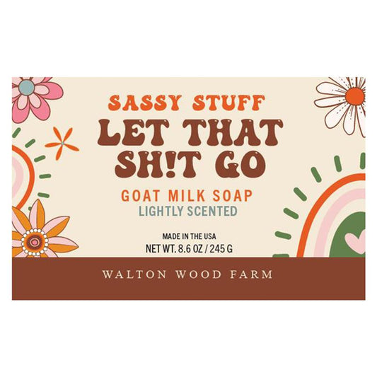 Let that shit go Soap Bar