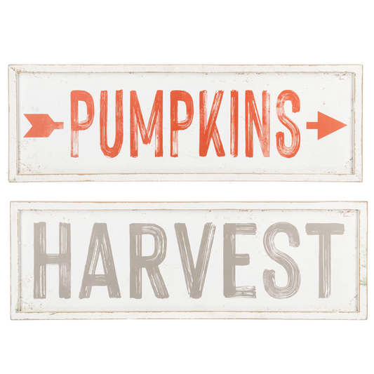 Harvest & Pumpkins Wall Decor