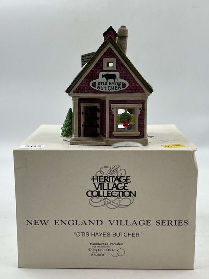 Otis Hayes Butcher Shop Ceramic Light up House