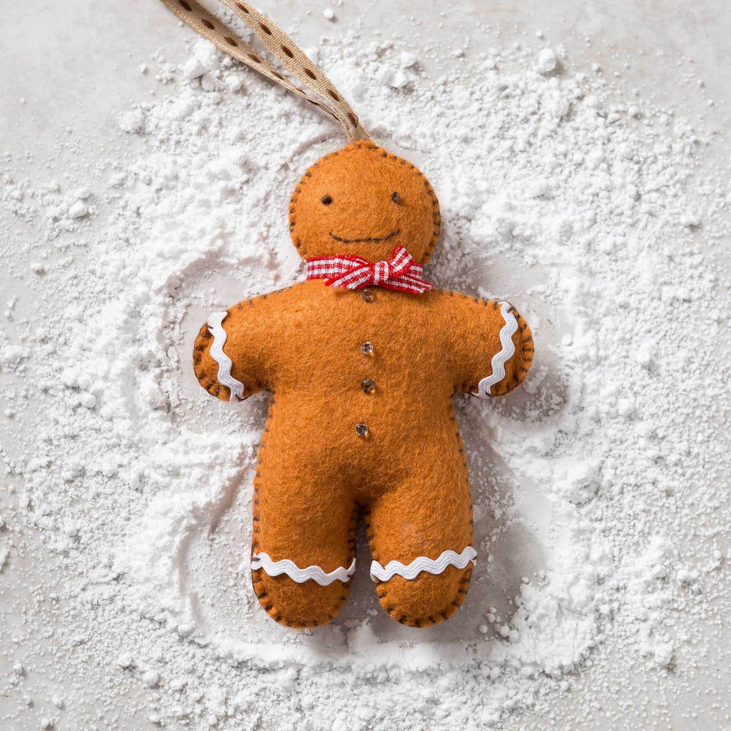 Gingerbread Man Felt Mini Kit