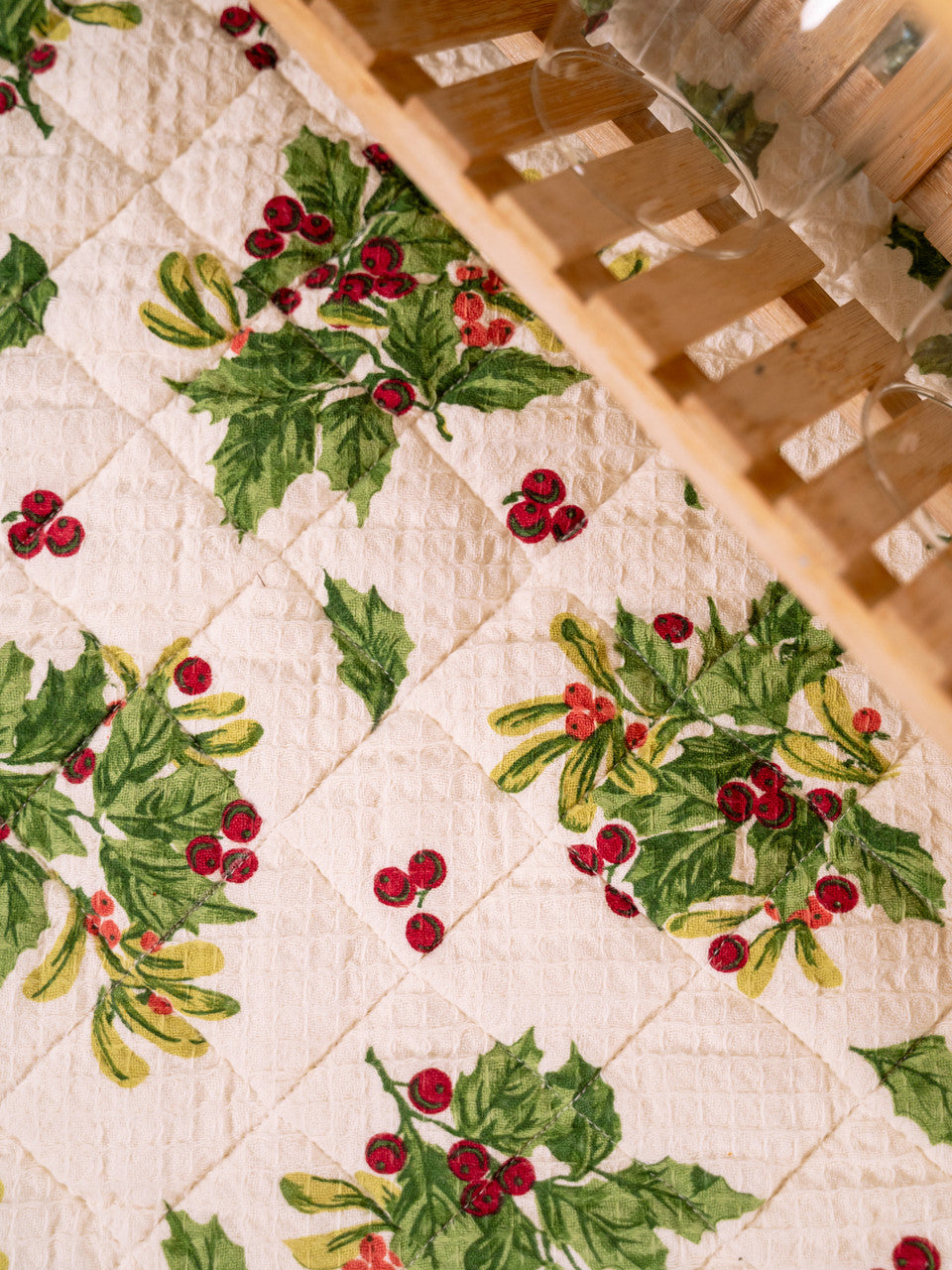 Snowberry Drying Mat - Ecru