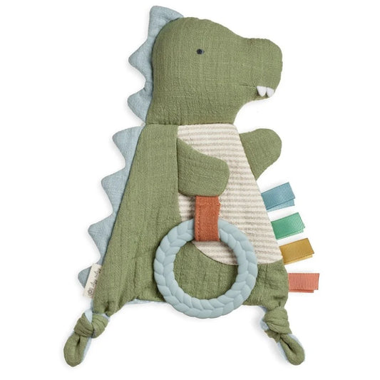 Bitzy Crinkle Dino Teether