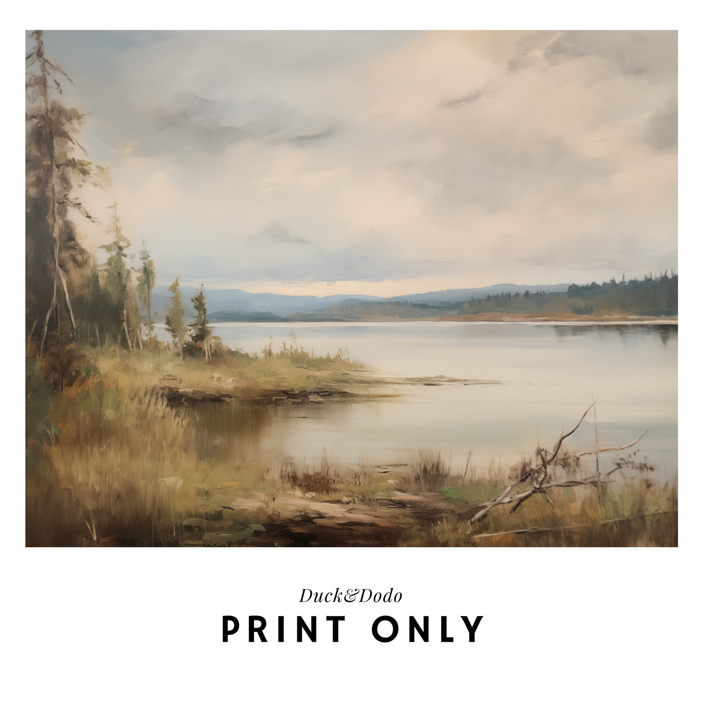 Lakeside Print